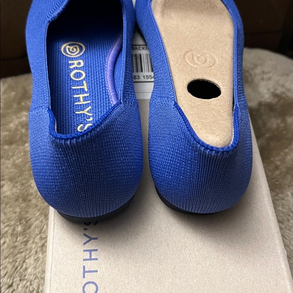 Rothy's Vibrant Blue Loafers - Picture 4 of 5